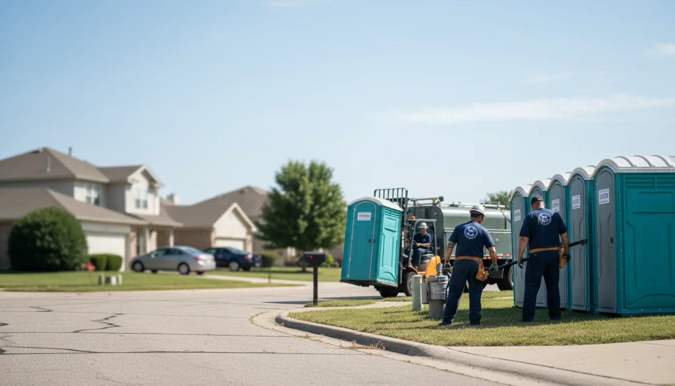 Porta Potty Rental in San Pierre, IN near me